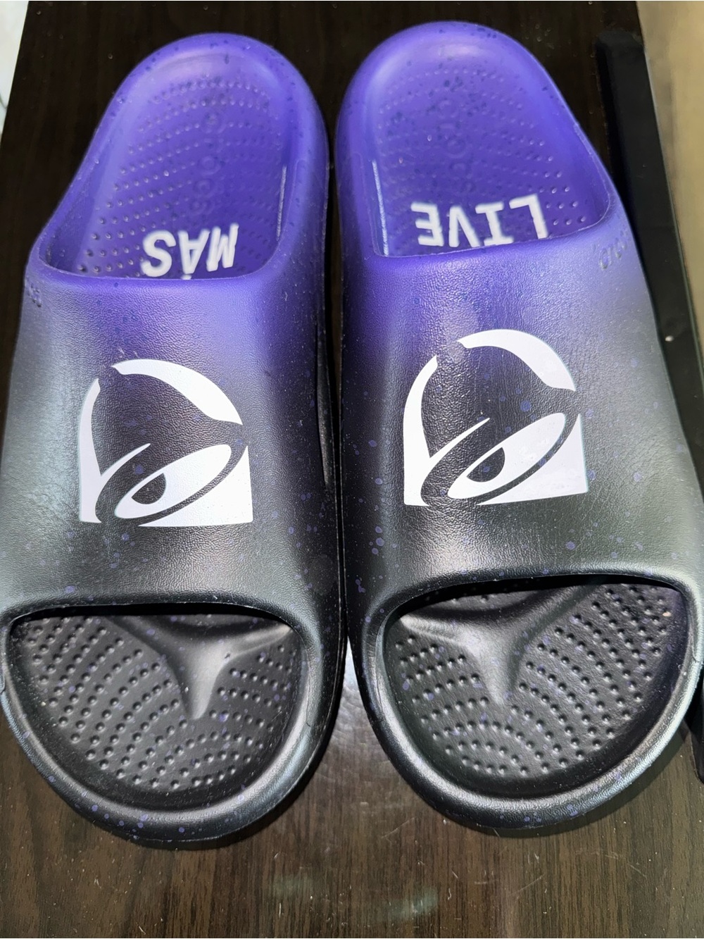 🌮 Taco Bell x Crocs Mellow Slide “Live Más” Limited Edition – M 11 | W 13🌮